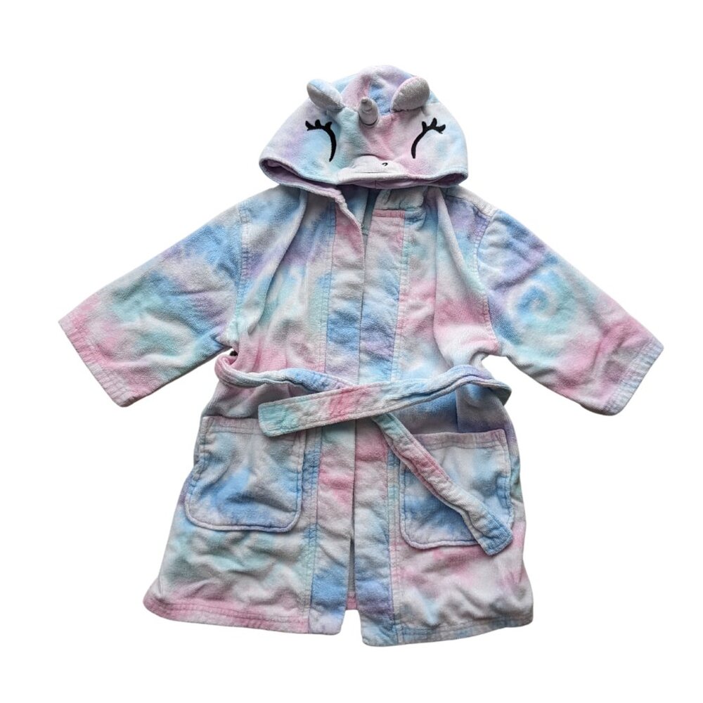Girls Size 3/4 Unicorn Robe